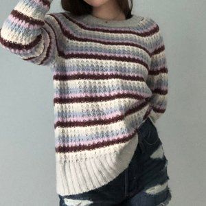 Multi-colored American Eagle Sweater